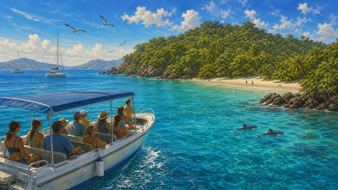 Island hopping Costa Rica Gulf of Nicoya