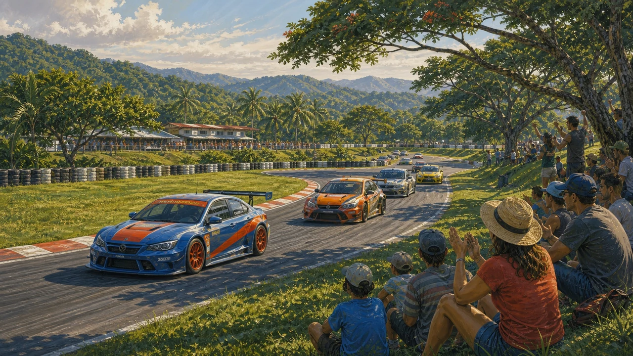 Motorsports racing at La Guácima, Alajuela, Costa Rica