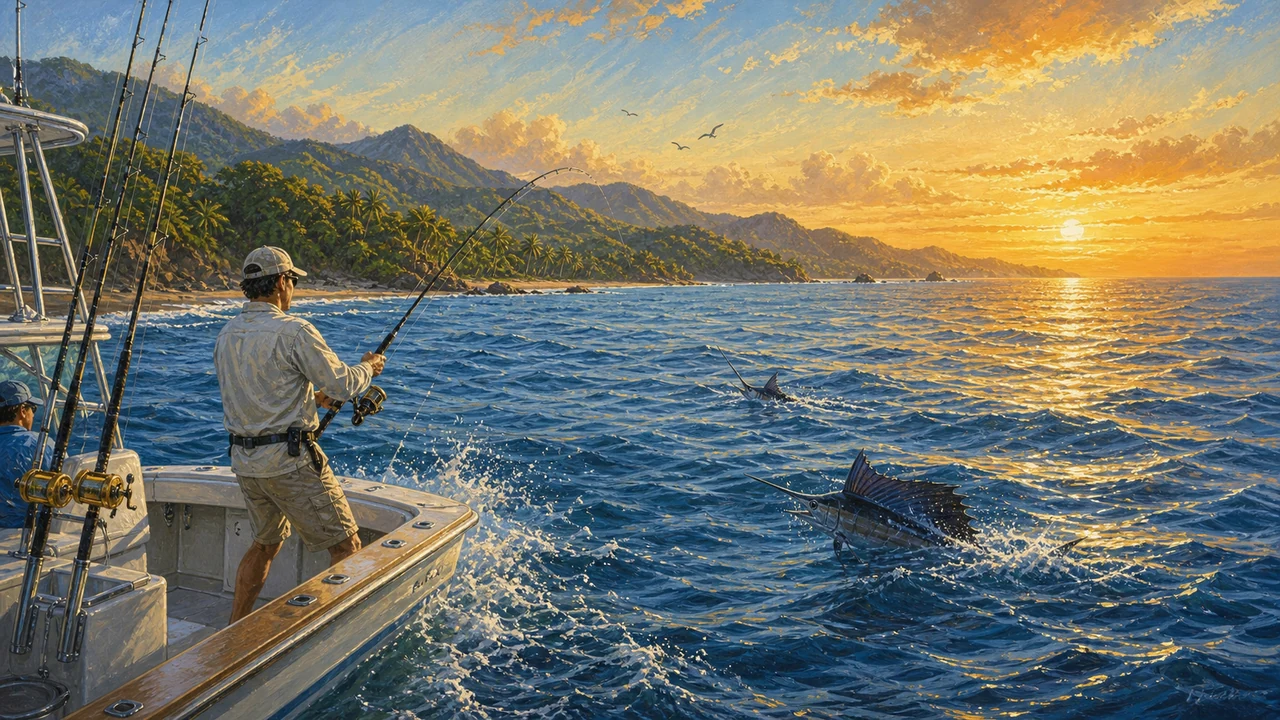 Costa Rica sport fishing offshore