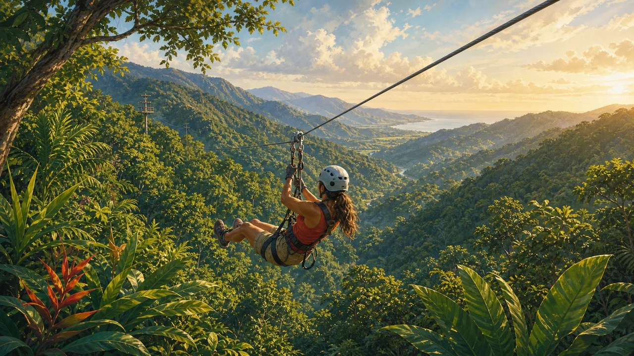 Costa Rica zipline adventure