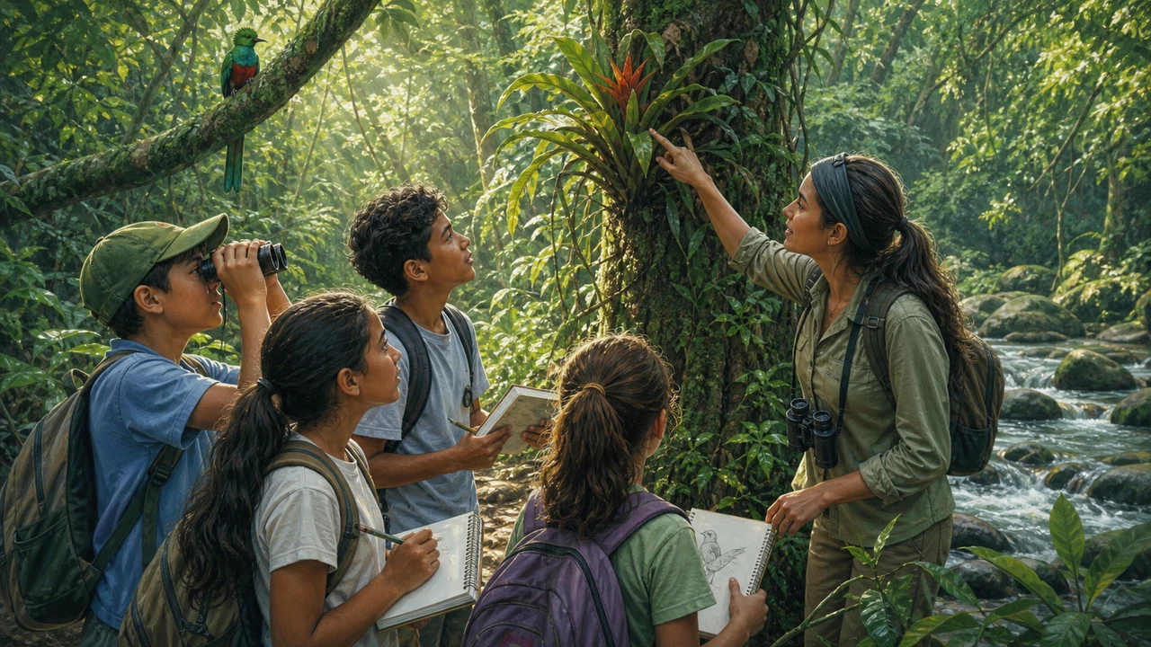 Costa Rica conservation education