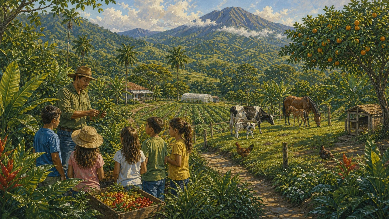 Farm stay rural tourism Costa Rica