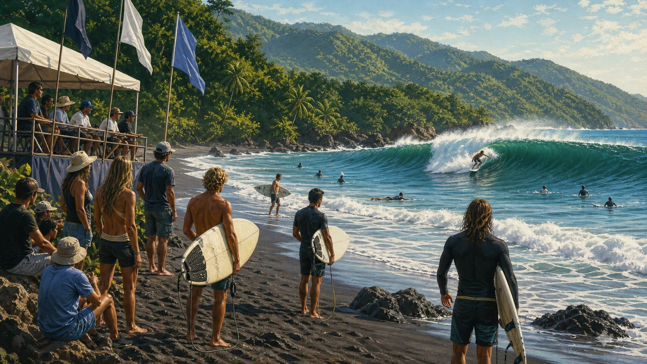 Costa Rica surf competition