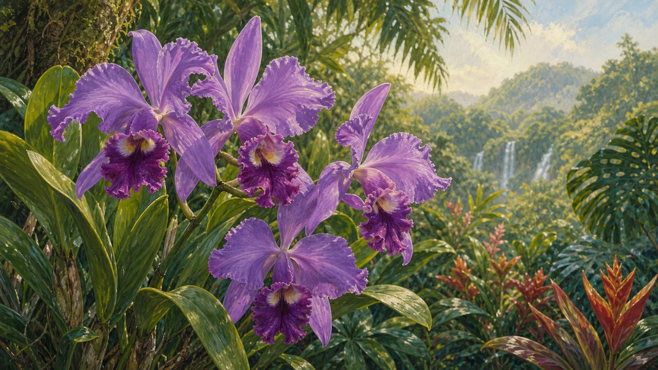 Guaria morada orchid, Costa Rica's national flower