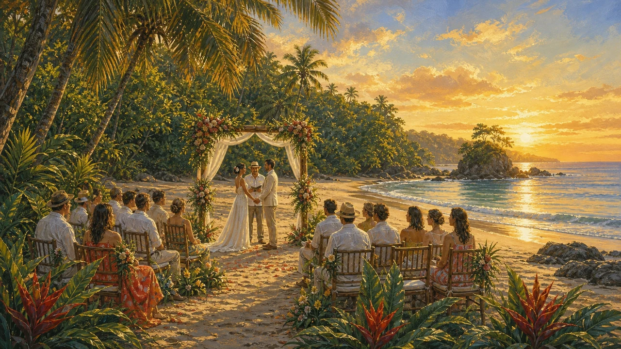 Costa Rica wedding and honeymoon