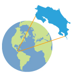 Costa Rica location map