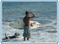 Surfing in Costa Rica