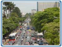 City driving Costa Rica